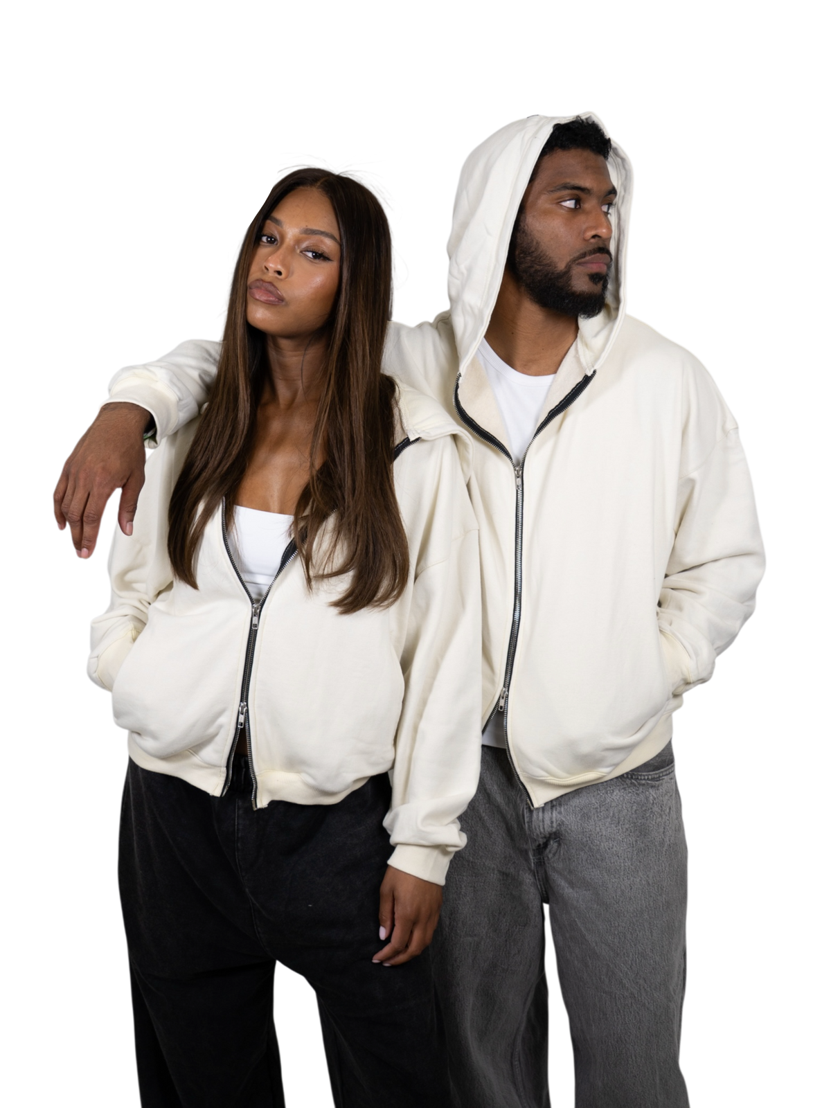 PREMIUM BLANK ZIP-UP (clearance sale)