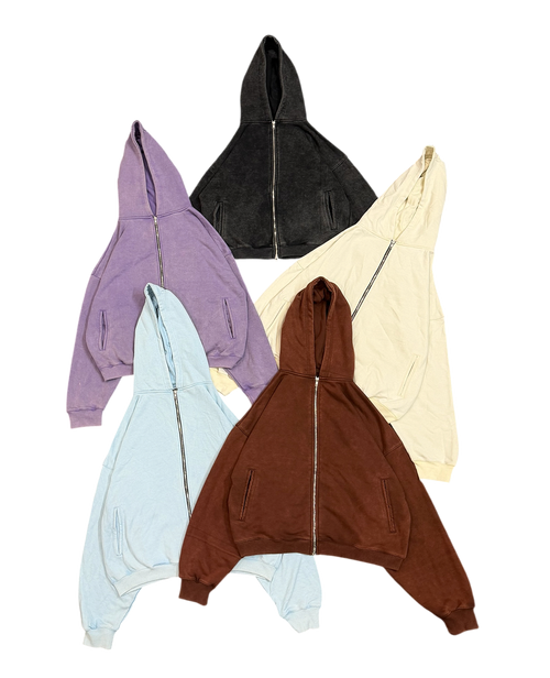 PREMIUM BLANK ZIP-UP (clearance sale)